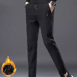 남자기모츄리닝바지 남성 밴딩 슬림핏 따뜻한 기모 바지 아웃도어 겨울 팬츠
