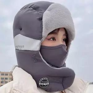 후드니트넥워머 추운 겨울 방한 털모자 후드 목토시 군밤 모자 방한모