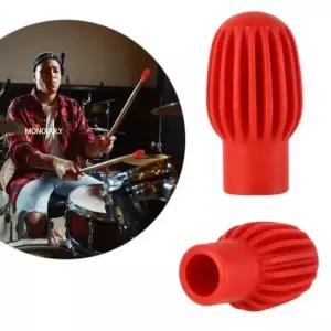 취미생활 드럼 스틱 슬리브 캡 실리콘 보호팁 골무 연습용