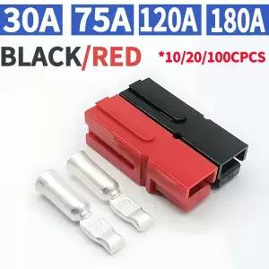 충전단자보호캡 1050100500 개 앤더슨 단극 SB30 30A 콘센트 600V DC 배터리 커넥터 UPS 고전류 퀵