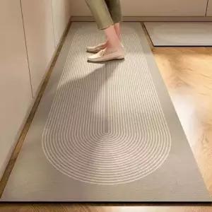 [무료배송] 규조토 발매트 욕실 매트 흡수력 강한 화장실 싱크대 부엌 미끄럼 방지 발판 원형무늬 특대형