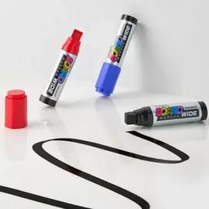 [문구/오피스] 보드 마카펜 12개 1세트 사각닙 화이드 와이드 마커