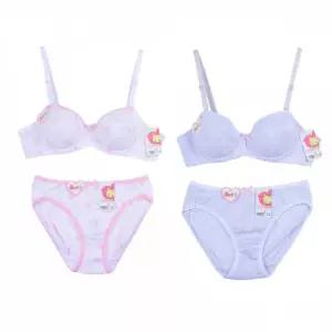 주니어 브라 10대 여자속옷 3단계 세트