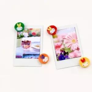 과일케릭터 컬러 마그넷 7P-색상랜덤 학교 칠판자석