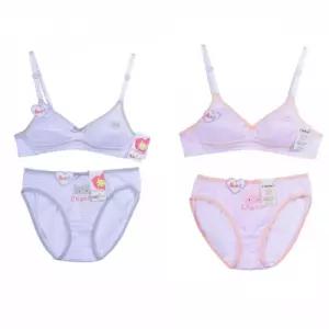 주니어 브라 2단계 AA컵 세트