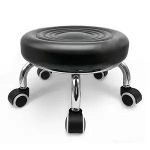 이동식의자 동글뱅이 이동의자 무소음 W 청소의자 바퀴의자 방걸레의자 낮은의자 걸레질의자