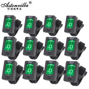 1/5 /10/ 50PCS IRIN T-100 기타 튜너 클립 온 디지털 or 기타베이스 우쿨렐레 용 회전식 LCD 디스플레이