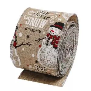 포장리본끈 꼬마눈사람 빅사이즈 리본끈 2미터