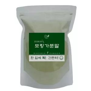 모링가잎 분말 가루 500g 모링가 모잎 건조모 모가루 모차 영양
