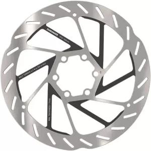 SRAM HS2 디스크 브레이크 로터 - 200mm 6볼트 원형 은색/검정색