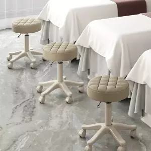 키다리 의자 리프트 등받이 미용실 아일랜드 홈바 스툴 높낮이 바퀴