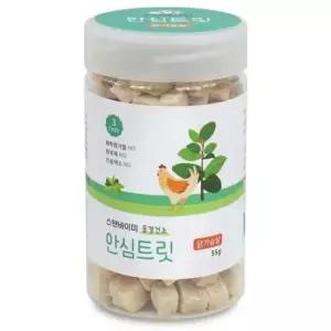 [반려] 겸용 안심트릿 강아지 55g 고양이 간식 닭가슴살