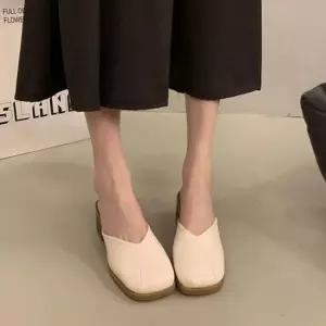 로퍼 블로퍼 운동화 미들힐 모던 절개라인 3컬러