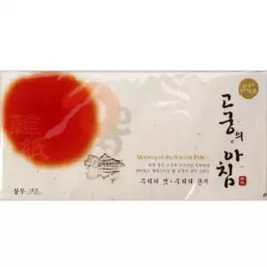 고궁의아침 가로봉투 GS02 미색75g 금은 한지 5매10개