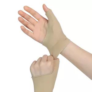 남성용 엄지 손목 보호대 압박 슬리브 - 관절염 건염 및 터널을 위한 표적 지지 기능을 갖춘 인체공학적