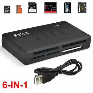 CF카드리더기 올인원 메모리 카드 리더 미니 카드리더 USB 20 480Mbps SDHC TF MS M2 XD CF 마이크로 SD