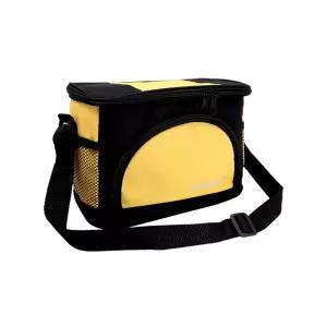 KP 옐로우 쿨러백(5L) 보온보냉 도시락 쿨러가방 파우치가방