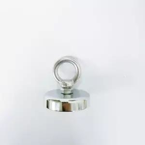 자석홀더,고리자석,손잡이자석 40파이10T M6(아이볼트 304 포함)