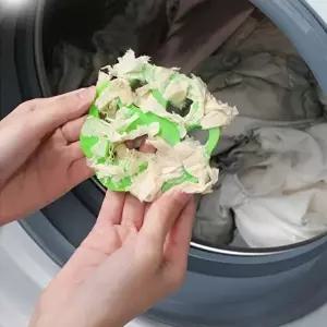 먼지제거실리콘 실리콘 세탁기 세탁볼 먼지제거 반려동물 털 런드리볼