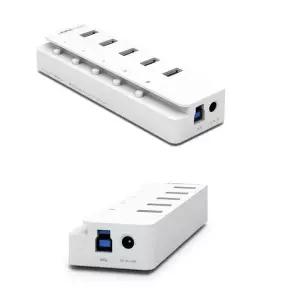UH505 USB허브 고속 USB3.0 4포트 충전 1포트 절전형
