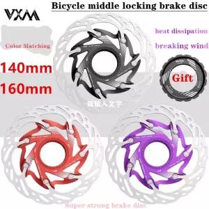 픽시브레이크 VXM 도로 자전거 유압 브레이크 중간 잠금 디스크 140MM 160MM 초경량 바람 MTB 사이클링 로