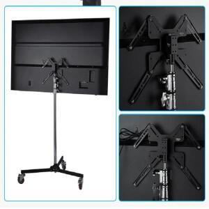 Selens 유니버셜 TV 마운트 어댑터 플레이트(더 대용량 사이즈 LED 모니터를 타입 탈착식 확장 브래킷 포함