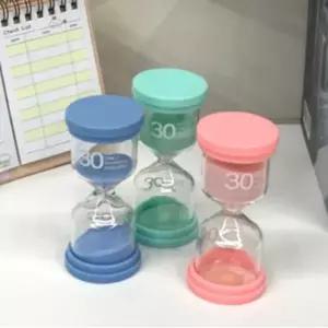 색랜덤1개 30분 미니 모래시계 타이머 반신욕 요리 문