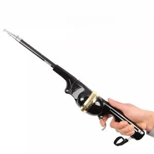 휴대용 접이식 올인원 미니 미끼 바다 낚싯대 민물 초단거리