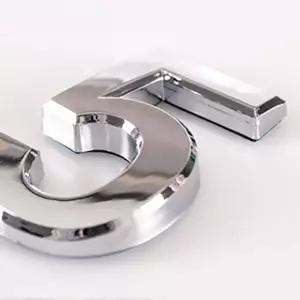 아파트호실 방번호 숫자 부착식 사무실 번호 은색 5 현관호수