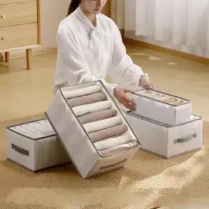 [문구/오피스] 옷장 의류 티셔츠 정리 수납 바지 박스 정돈함
