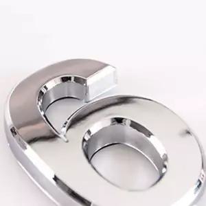 아파트호실 방번호 숫자 부착식 사무실 번호 은색 6 현관호수