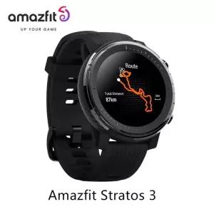 가민피닉스 Amazfit Stratos 3 남성용 스마트워치 GPS 블루투스 5ATM 방수 디스플레이 상자 데모 기계