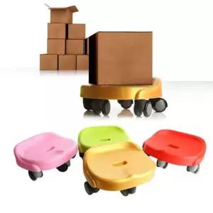 니본_클린체어-5발 청소의자 좌식의자 이동의자 바퀴달린의자 이동식바퀴의자 낮은의자