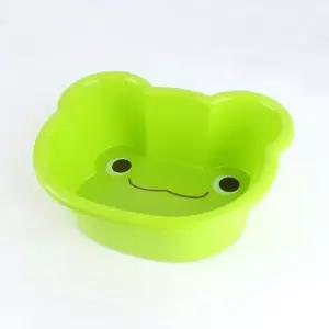 어린이용 세척 바스켓 그린 색상 물놀이 대야 욕실용 세숫그릇