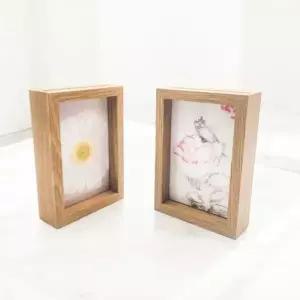4x6 포토테이블액자 압화 사진 우드 액자 폴라로이드
