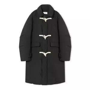 브랜드정품 키뮤어 KIIMUIR 오버핏 2-WAY 더플 롱패딩_블랙 140860