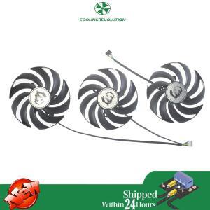 MSI 라데온 RX 6800 게이밍 트리오용 그래픽 카드 선풍기 PLD09210S12HH DC12V 0.40A 4 핀