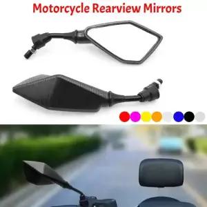 동관단자 오토바이 미러 10MM 백미러 스쿠터 전기 자전거 ATV 더트 바이크 후방 HD 사이드