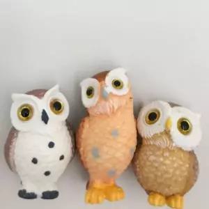 미니 장식 부엉이 장식품 액막이 화분 올빼미 행운 화