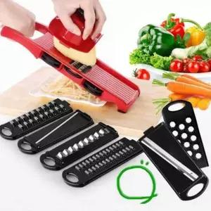 [RIZPICK]채칼 세트 만능 슬라이서 강판 양배추 야채 스텐 8종