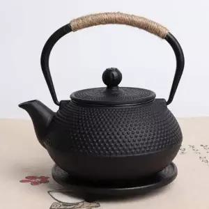 [RIZPICK]다도용품 선물 찻집 물병 차끓이는 무쇠 티포트 다관 1개