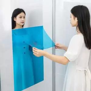 안전 부착 거울 벽면 안 시트 깨지는 붙이는 공간 벽부착미러