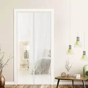 흰색 90x210 찍찍이 붙이는 모기장 현관 중문 방충망 방충문 방문 모기망