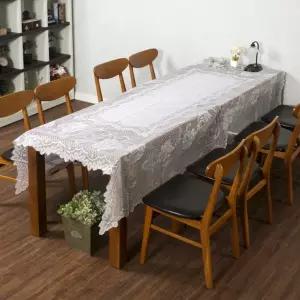 고퀄리티   테이블매트 샐리가든 레이스 프렌치 테이블보 식탁보 150x250cm