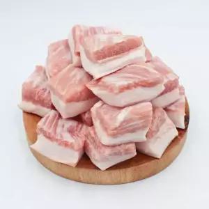 한돈 냉장 돼지고기 특수부위 미박항정살 깍뚝썰기 구이 300g 500g