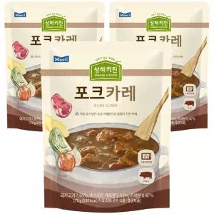 상하키친 포크 카레 170g 3개