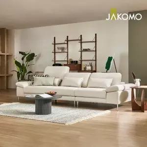 [신세계라이브쇼핑][자코모][장기무이자] 데니아 하이 4인 기능성 젠위브 패브릭 소파+쿠션3개