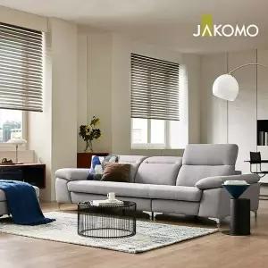 [신세계라이브쇼핑][자코모][장기무이자] 대디 3.5인 기능성 데이위브 패브릭 소파+스툴