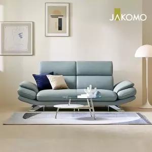 [신세계라이브쇼핑][자코모][장기무이자] 로베 3인 기능성 럭스 통가죽 천연면피 소가죽 소파+쿠션1개