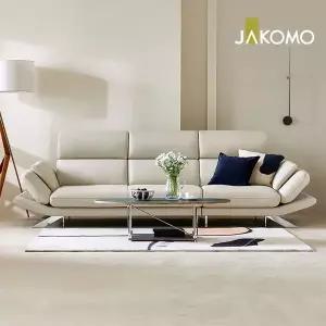 [신세계라이브쇼핑][자코모][장기무이자] 로베 4인 기능성 럭스 통가죽 천연면피 소가죽 소파+쿠션2개